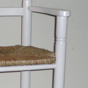 Comprar Trona infantil SIN cerco lacada BLANCO en CesteriaGretel.Com