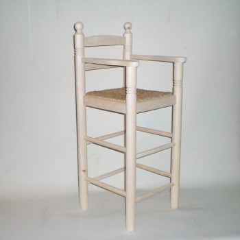 Comprar Trona infantil CON cerco sin barnizar en CesteriaGretel.Com