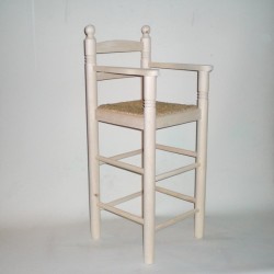 Comprar Trona infantil CON cerco sin barnizar en CesteriaGretel.Com