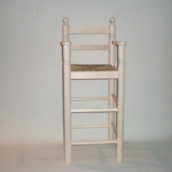 Comprar Trona infantil CON cerco sin barnizar en CesteriaGretel.Com