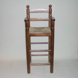 Comprar Trona infantil CON cerco color NOGAL en CesteriaGretel.Com