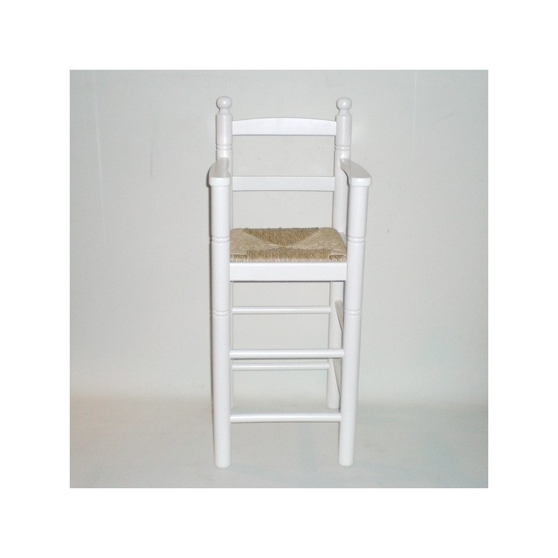 Comprar Trona infantil CON cerco lacada BLANCO en CesteriaGretel.Com