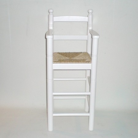 Comprar Trona infantil CON cerco lacada BLANCO en CesteriaGretel.Com