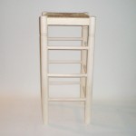 Comprar Taburete para barra, con cerco, sin barnizar en CesteriaGretel.Com