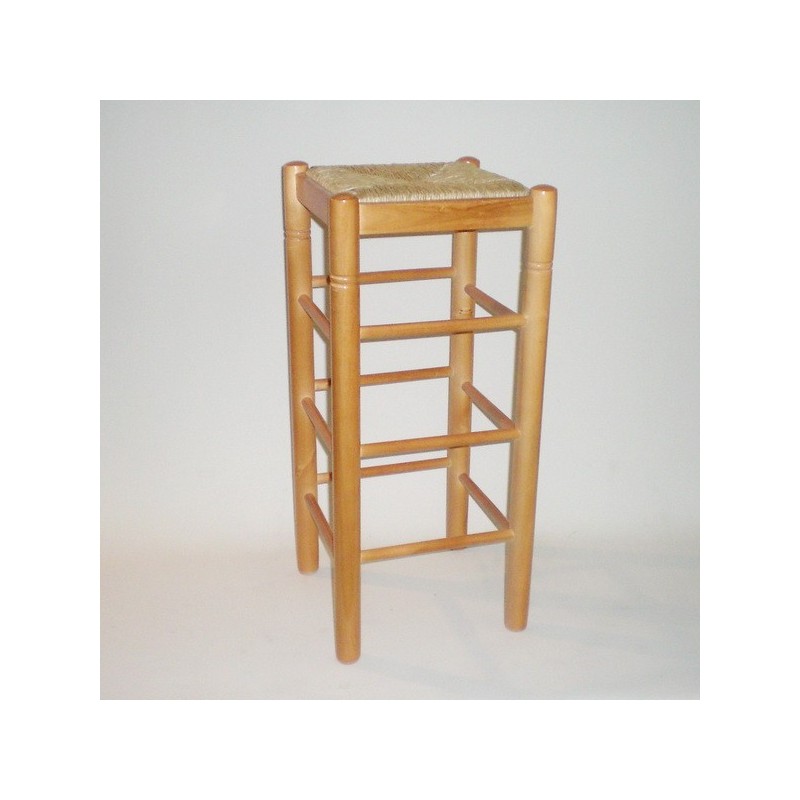 Comprar Taburete para barra, con cerco, color MIEL en CesteriaGretel.Com