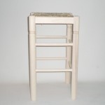 Comprar Taburete para encimera, con cerco, sin barnizar en CesteriaGretel.Com