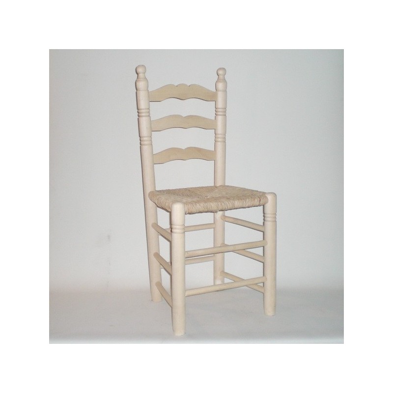Comprar Silla colonial de enea tejida en CesteriaGretel.Com