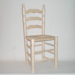Comprar Silla colonial de enea tejida en CesteriaGretel.Com