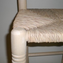 Comprar Silla colonial de enea tejida en CesteriaGretel.Com