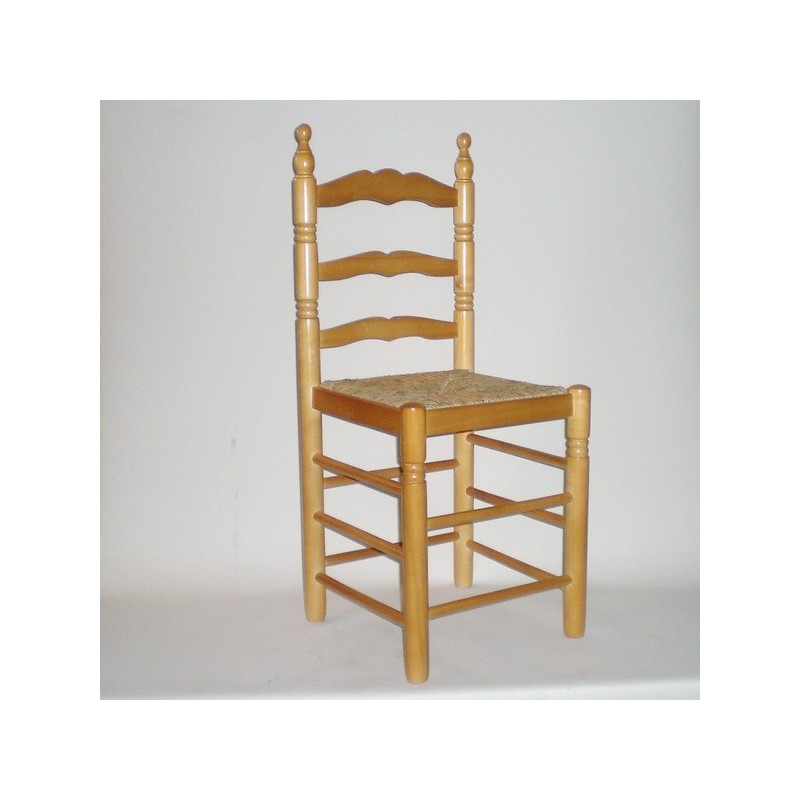 Comprar Silla colonial CON cerco color MIEL en CesteriaGretel.Com