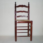 Comprar Silla colonial CON cerco color NOGAL en CesteriaGretel.Com