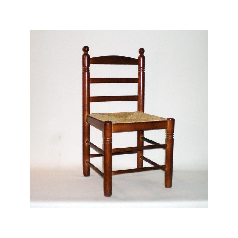 Comprar Silla CHATA con cerco color NOGAL en CesteriaGretel.Com