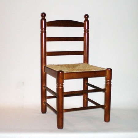Comprar Silla CHATA con cerco color NOGAL en CesteriaGretel.Com