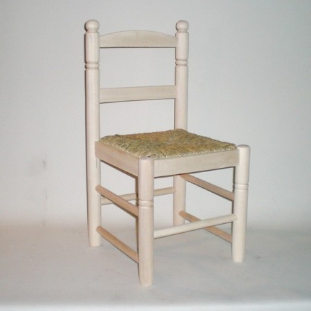 Comprar Silla CHATA con cerco SIN BARNIZAR en CesteriaGretel.Com