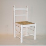 Comprar Silla CHATA con cerco color BLANCO en CesteriaGretel.Com