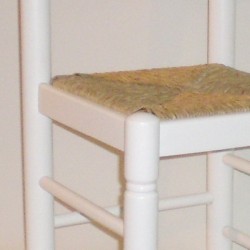 Comprar Silla CHATA con cerco color BLANCO en CesteriaGretel.Com