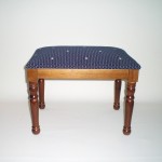 Comprar Escabel rectangular color nogal en CesteriaGretel.Com