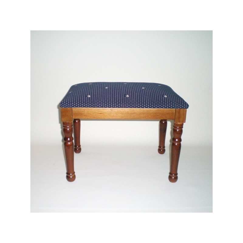 Comprar Escabel rectangular color nogal en CesteriaGretel.Com