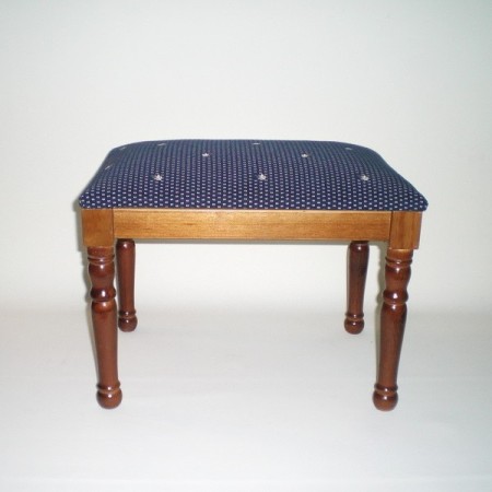 Comprar Escabel rectangular color nogal en CesteriaGretel.Com