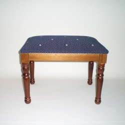 Comprar Escabel rectangular color nogal en CesteriaGretel.Com