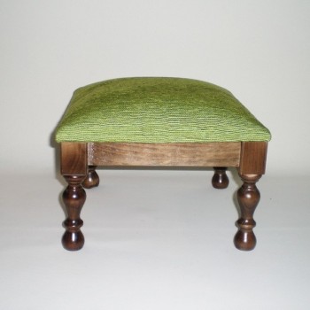 Comprar Escabel cuadrado color nogal en CesteriaGretel.Com