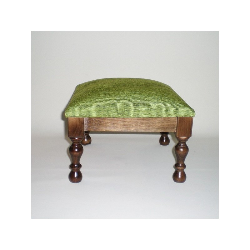 Comprar Escabel cuadrado color nogal en CesteriaGretel.Com