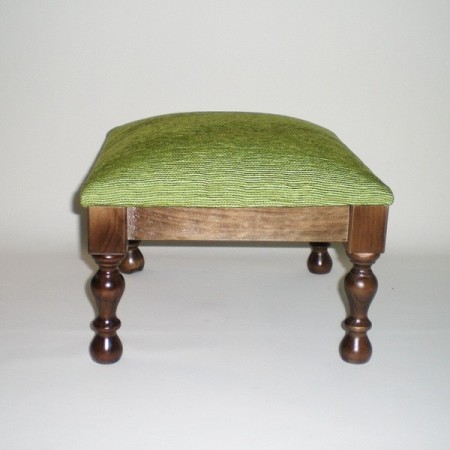 Comprar Escabel cuadrado color nogal en CesteriaGretel.Com