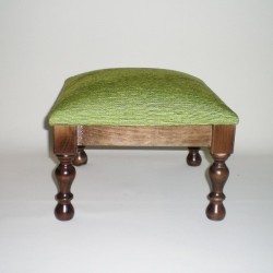 Comprar Escabel cuadrado color nogal en CesteriaGretel.Com