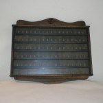 Comprar Dedalero para 102 dedales color nogal en CesteriaGretel.Com