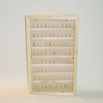 Comprar Dedalero sin barnizar para 80 dedales en CesteriaGretel.Com