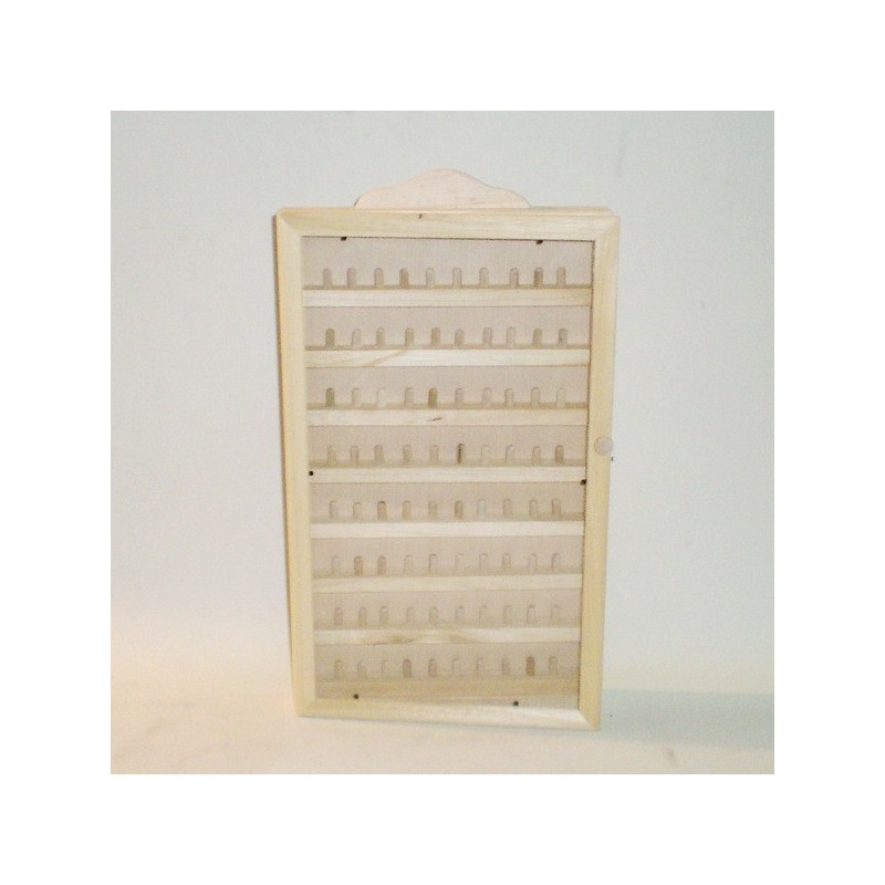 Comprar Dedalero sin barnizar para 80 dedales en CesteriaGretel.Com