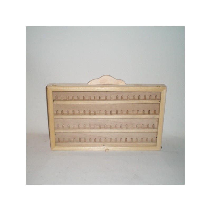 Comprar Dedalero sin barnizar de 68 dedales en CesteriaGretel.Com