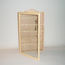 Comprar Vitrina para 27 cucharas sin barnizar en CesteriaGretel.Com