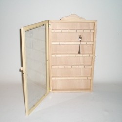 Comprar Vitrina para 27 cucharas sin barnizar en CesteriaGretel.Com