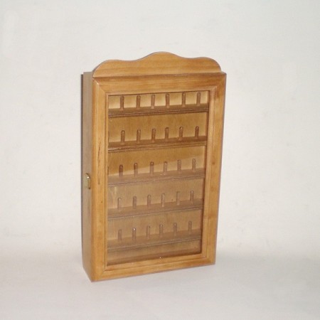 Comprar Vitrina para 35 dedales color MIEL en CesteriaGretel.Com