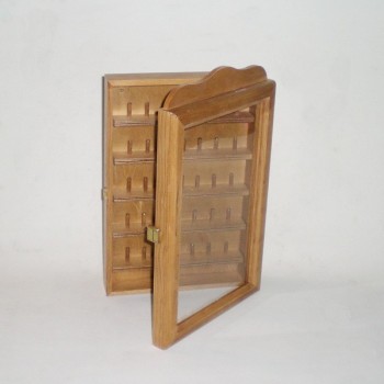 Comprar Vitrina para 35 dedales color MIEL en CesteriaGretel.Com