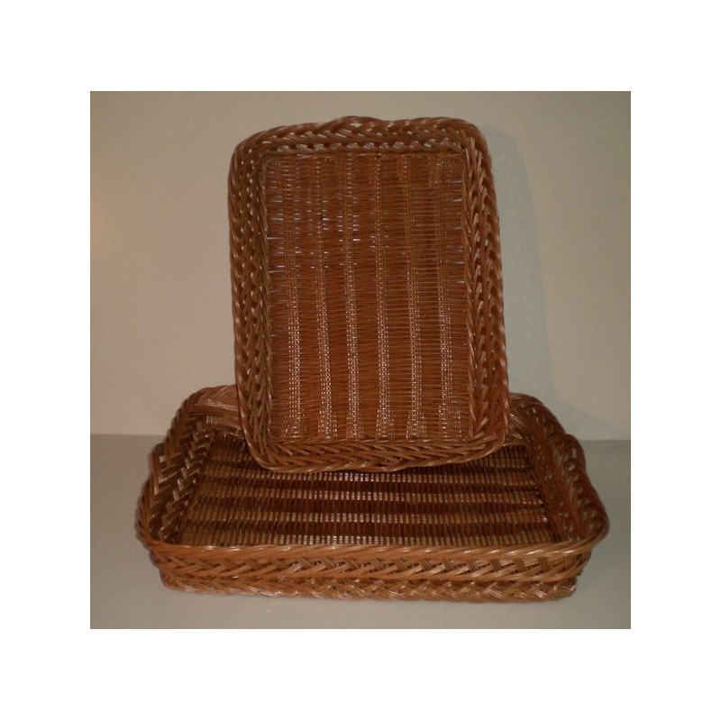 Bandeja 68x49 color buff calada