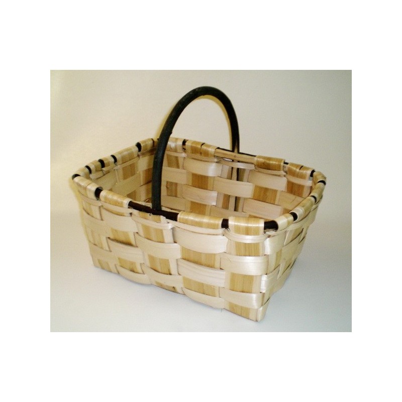 Cesta de castaño para setas
