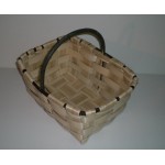 Cesta de castaño para setas