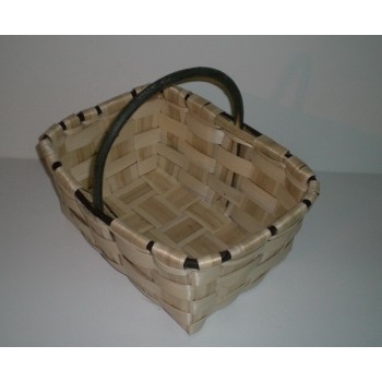 Cesta de castaño para setas