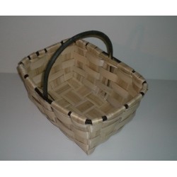 Cesta de castaño para setas