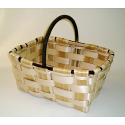 Cesta de castaño para setas