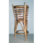 Macetero de caña 38x73 cm.