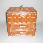 Comprar Costurero 2 cajones buff en CesteriaGretel.Com