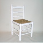 Comprar Silla mediana c/cerco BLANCO en CesteriaGretel.Com