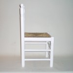 Comprar Silla mediana c/cerco BLANCO en CesteriaGretel.Com