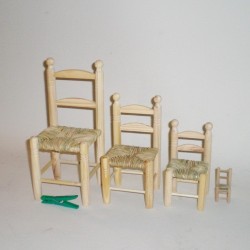Comprar Silla de enea de juguete pequeña en CesteriaGretel.Com