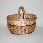 Comprar Cesta con asa buff barnizada en CesteriaGretel.Com