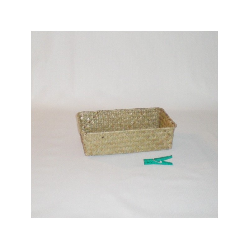 Comprar Panera de palma color kaki en CesteriaGretel.Com