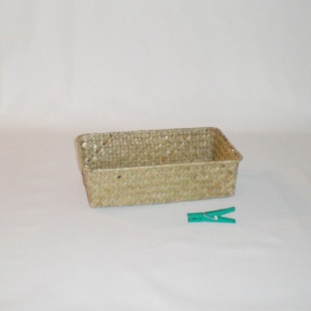 Comprar Panera de palma color kaki en CesteriaGretel.Com